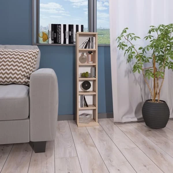 Sonoma CD/DVD-reol 92 cm med justerbare hylder