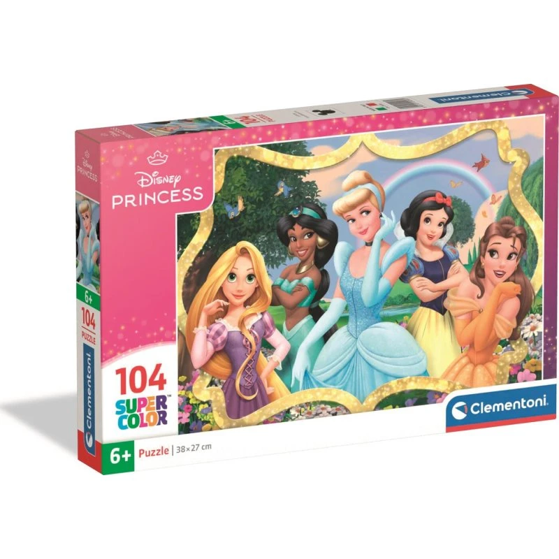 Clementoni Disney Princess Puslespil - 104 brikker