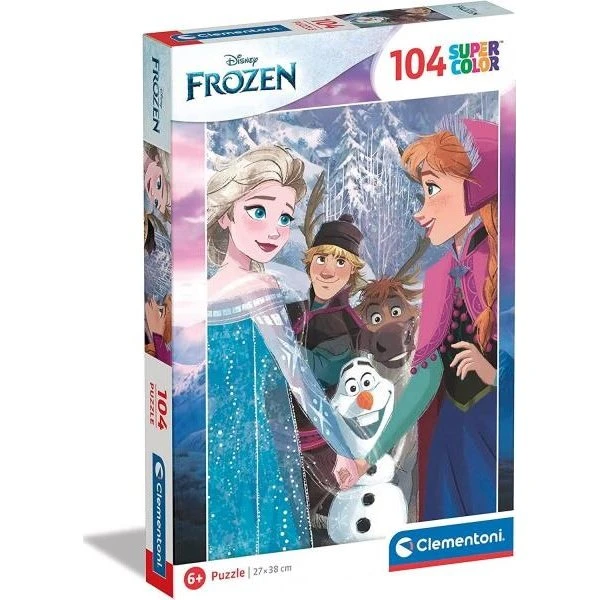 Clementoni Disney Frozen SuperColor 104 brikker