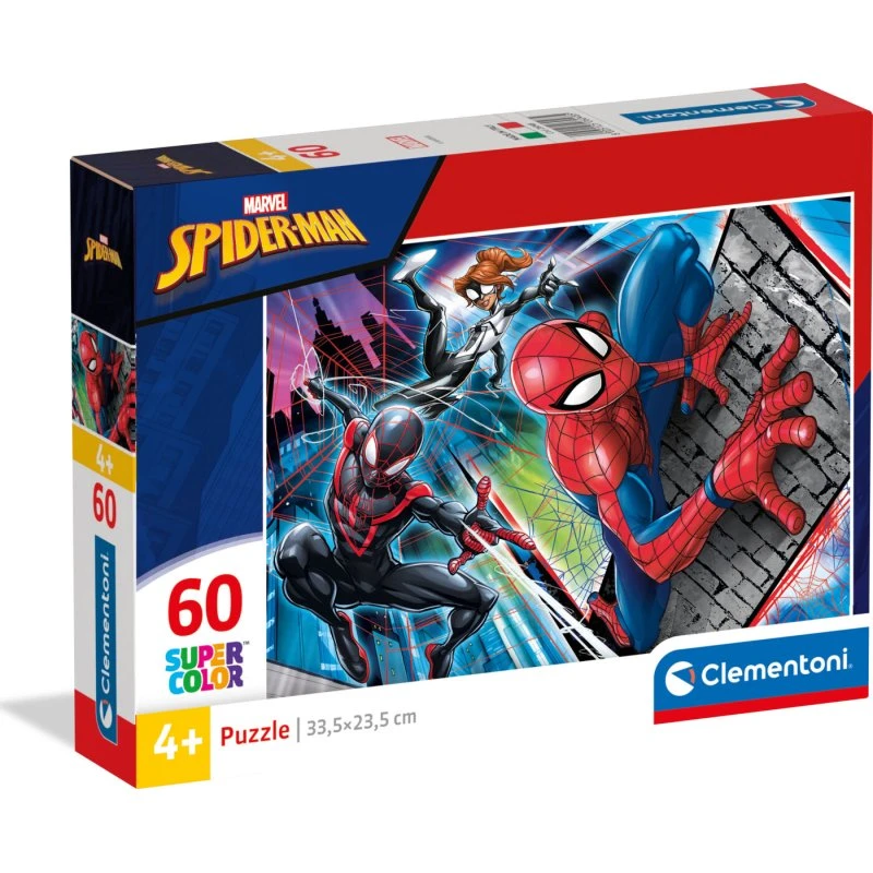 Clementoni Spider-Man Puslespil - 60 brikker