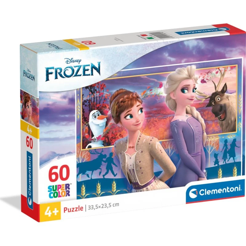 Clementoni Frozen 2 puslespil - 60 brikker