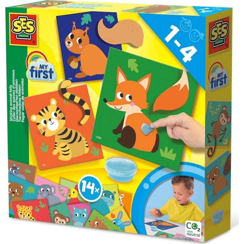SES Creative My First – Haler på dyr (14 dyr)