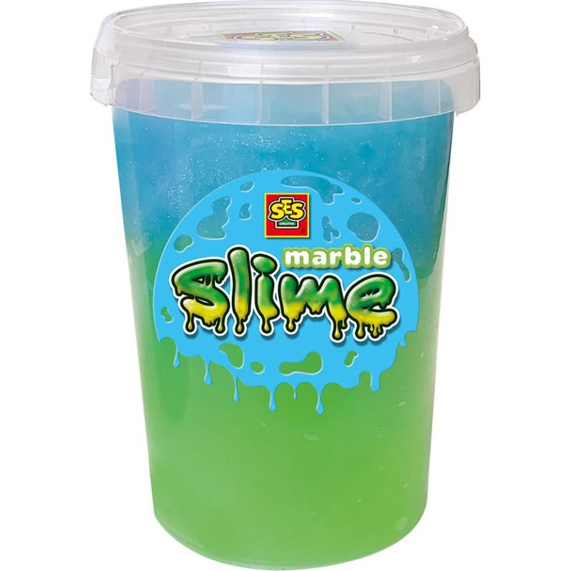 SES Creative Marble Slime - Grøn & Blå 200 g