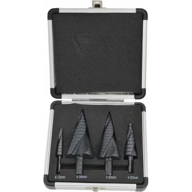 AWTools Trinbor-sæt AW40964 - 4 stk. (4-39 mm)