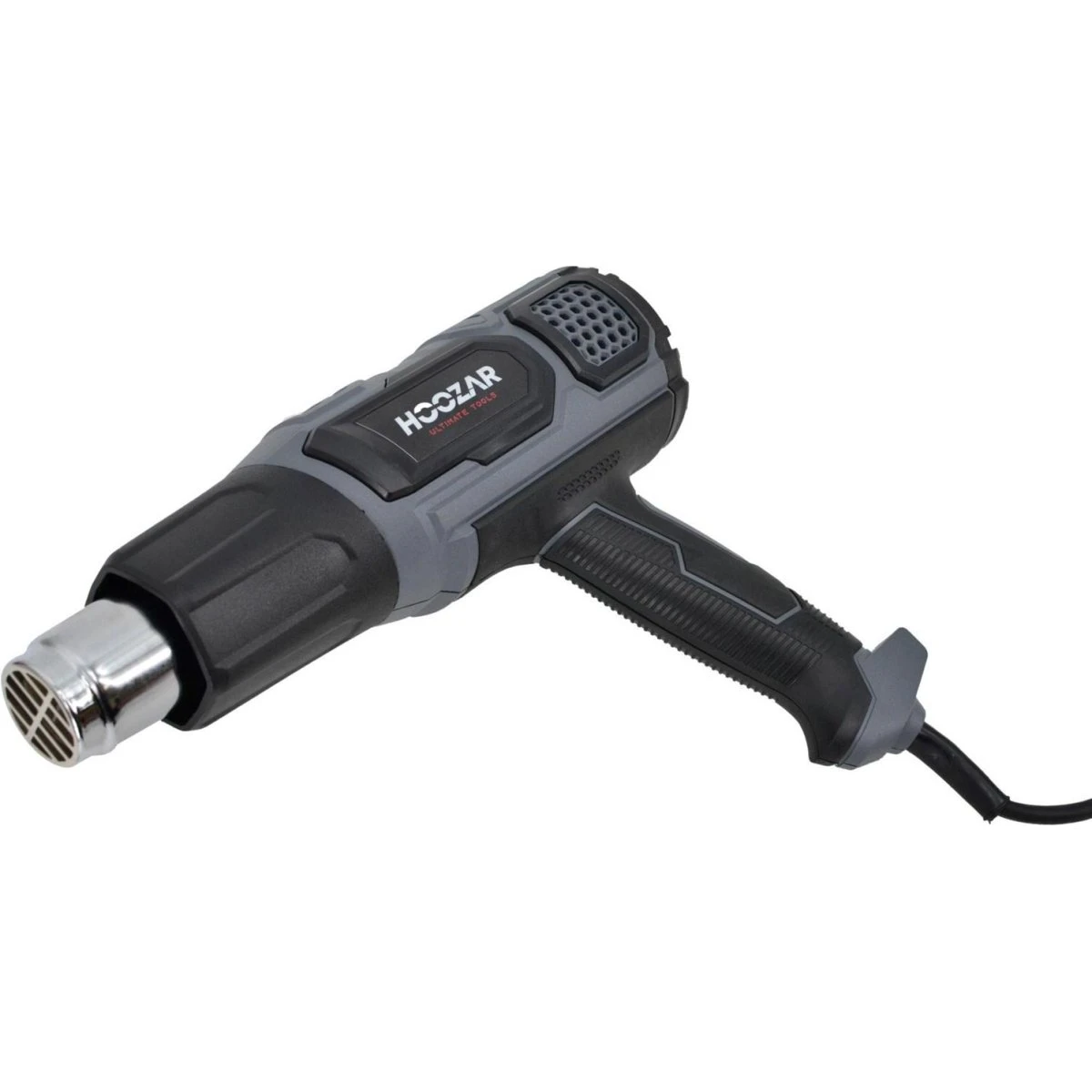 HOOZAR Varmluftpistol 2000W med LCD-display og tilbehør