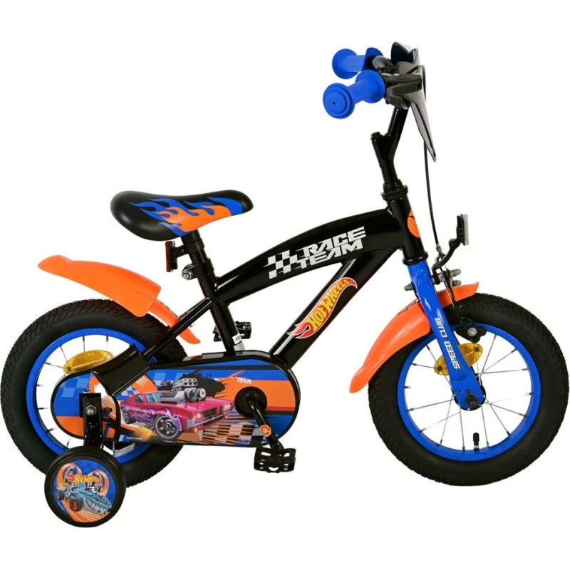 Hot Wheels 12" børnecykel med støttehjul