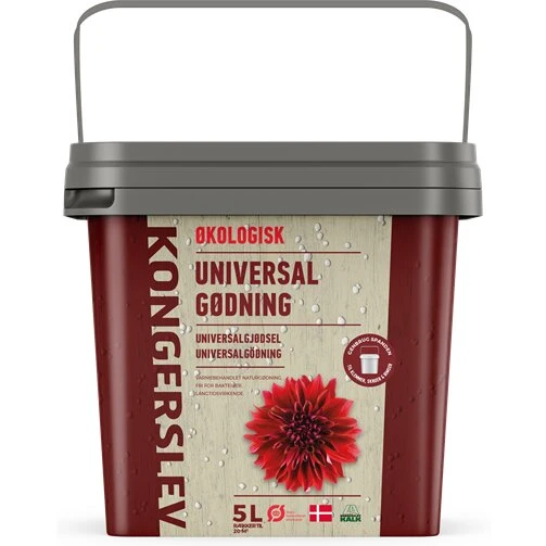 Kongerslev Økologisk Universalgødning NPK 3-1-2 3,8 kg
