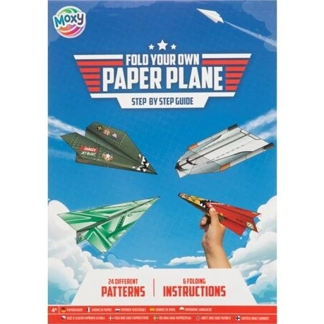 Fold Dine Egne Papirfly - 24 ark (25x18 cm)