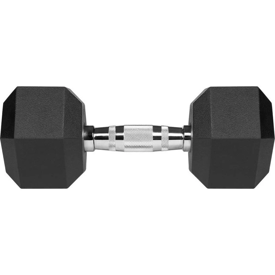 Rebel Active Håndvægtsæt 2 x 10 kg - Gummibelagt støbejern