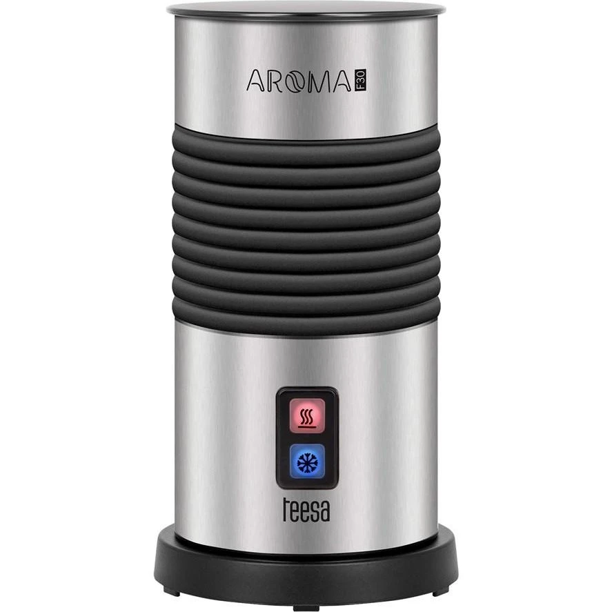 Teesa AROMA F30 Mælkeskummer - Sølv/Sort, 600ml