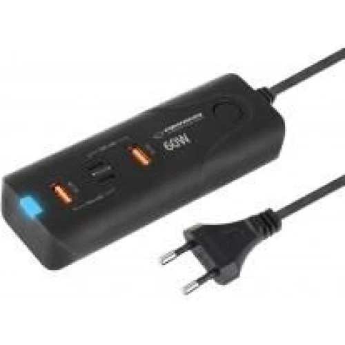 Esperanza EZC109 USB-oplader 60W - Sort