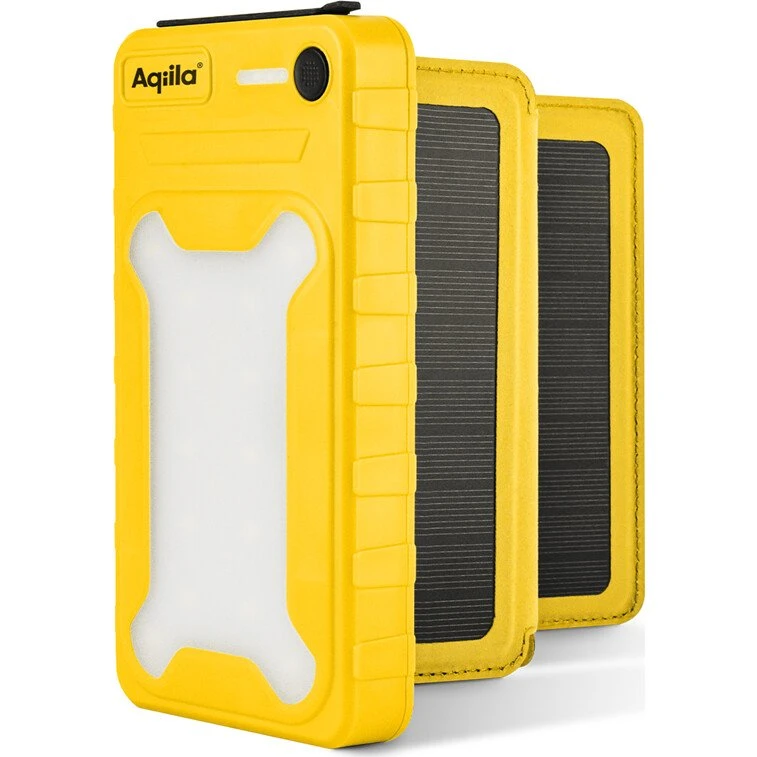 Aqiila Powerbird BS10 Solcelle Powerbank 10000 mAh