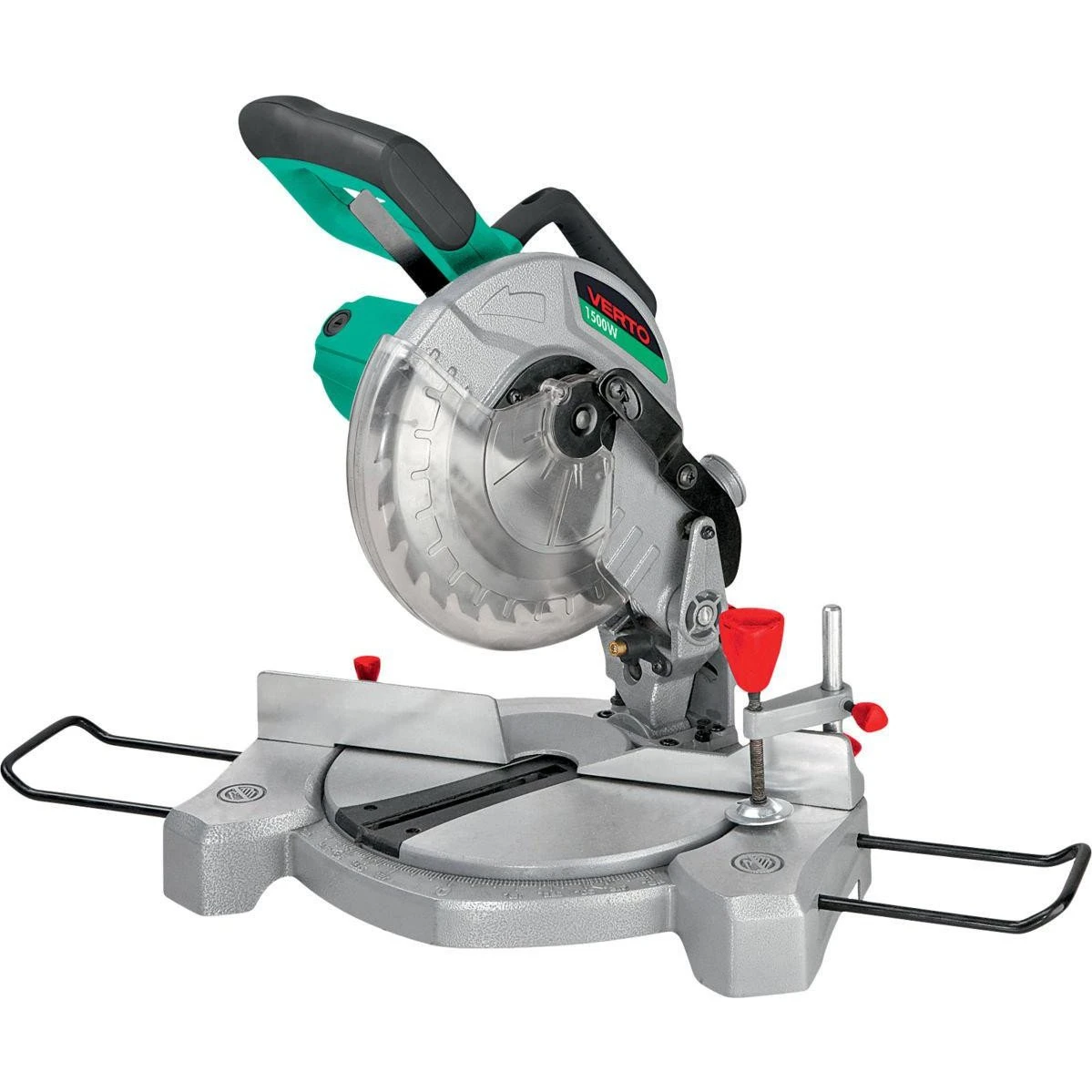 Verto 52G206 Kap-/geringssav - 1500W, 210mm med laser