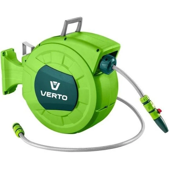 VERTO 15G891 Haveslange med automatisk oprul 1/2" 20+2 m