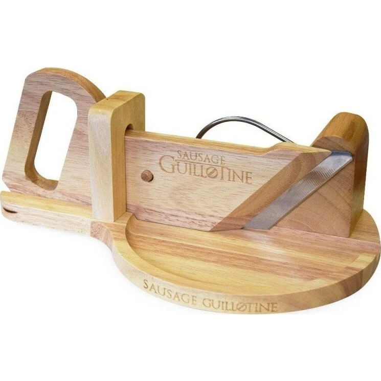 Pølseguillotine i træ - Mikamax
