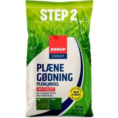 Borup Expert plænegødning 10 kg Step 2