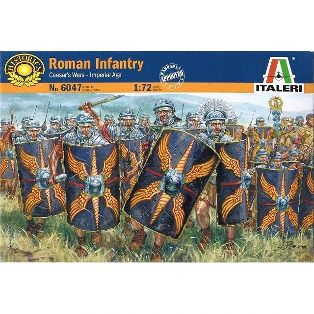 Italeri Roman Infantry - Caesars Wars Modelbyggesæt 1:72