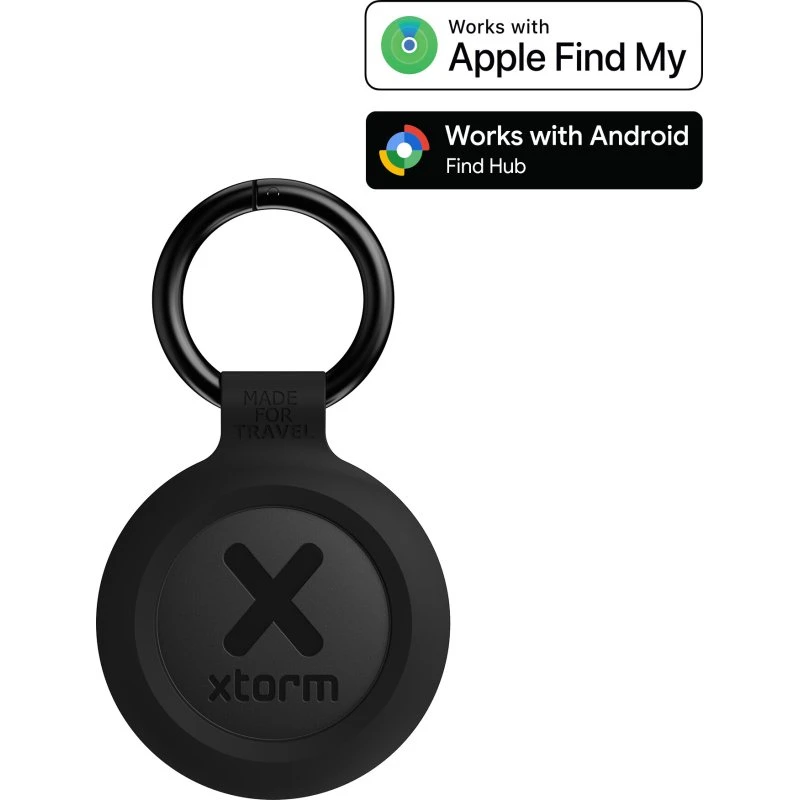Xtorm TravelTag Bluetooth-tracker – Vandafvisende (Sort)