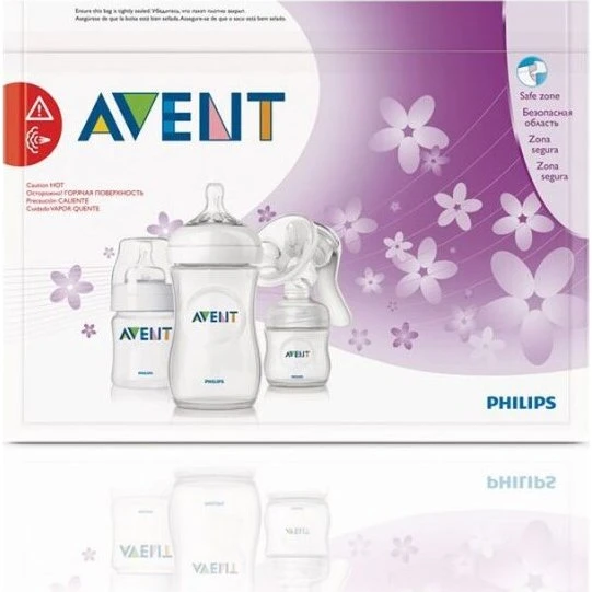 Philips Avent mikrobølge-sterilposer 5-pak