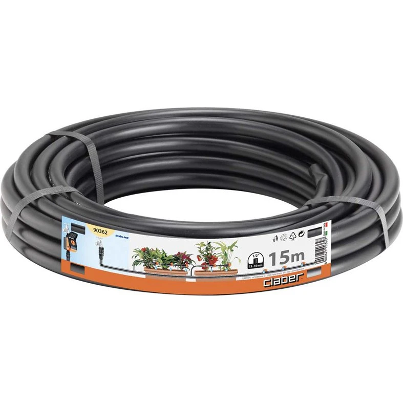 Claber Hovedslange 1/2" (13mm) - 15m