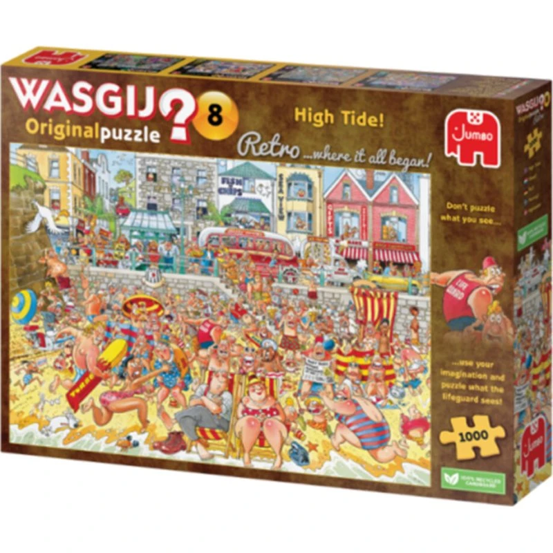 Wasgij Retro Original 8 - High Tide! (1000 brikker)
