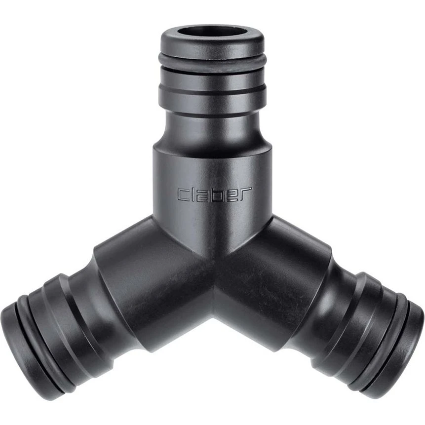 Claber 3-vejs Max-Flow Nippel Y-stykke