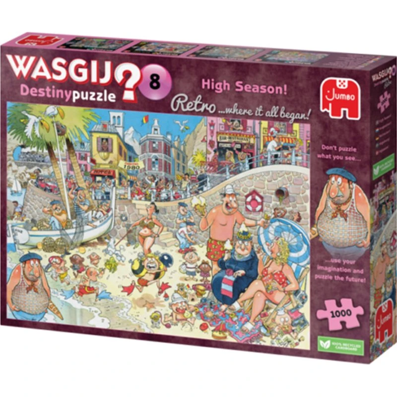 Wasgij Destiny 8 'High Season!' – 1000 brikker