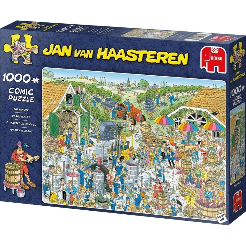 Jan van Haasteren The Winery – 1000 brikker