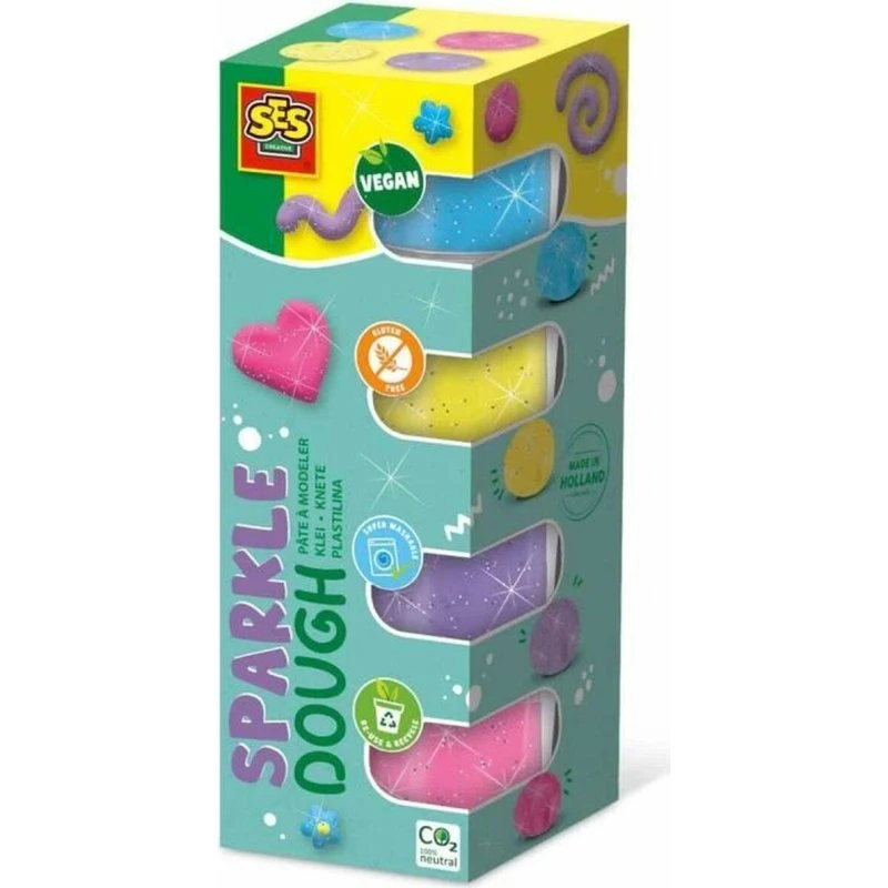 SES Creative Sparkle modellervoks 4 x 90 g