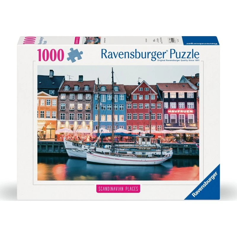 Ravensburger Copenhagen Denmark 1000 brikker