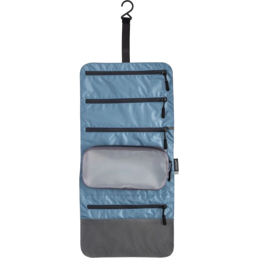 Cocoon Hanging Toiletry Kit Minimalist Light - Phantom Black/Ash Blue