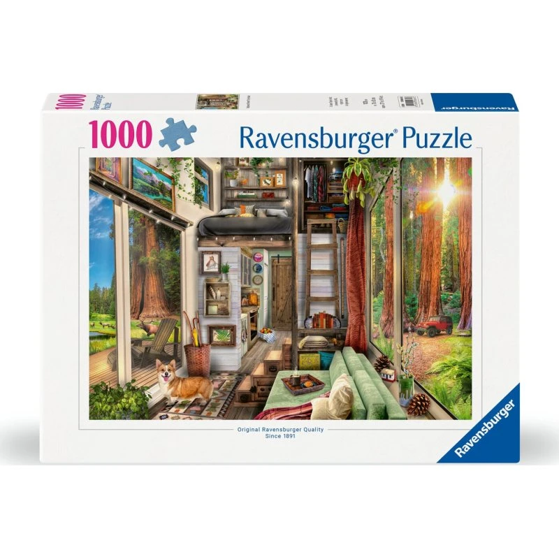 Ravensburger Redwood Forest Tiny House - 1000 brikker