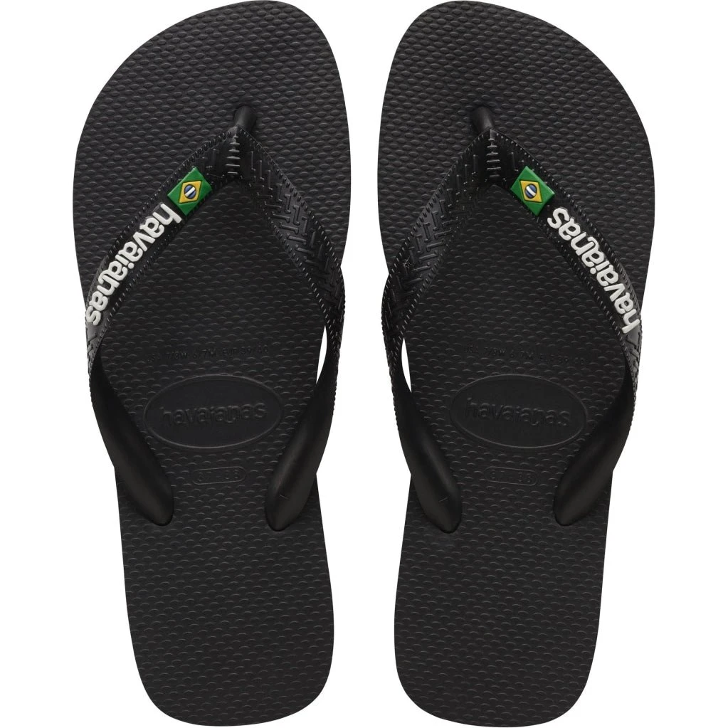 Havaianas Brazil Logo Flip-flops - Sort