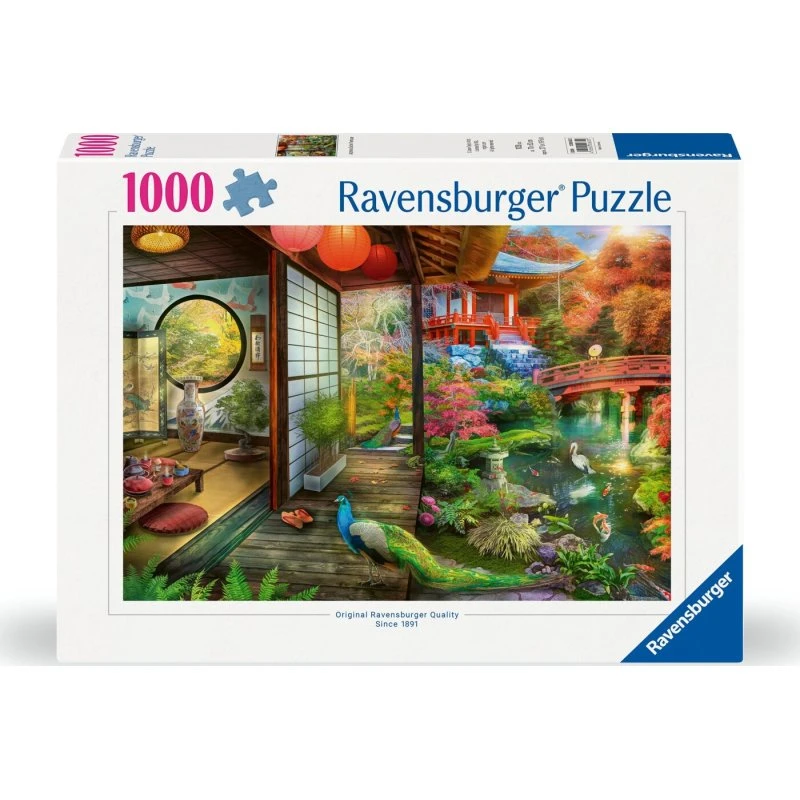 Ravensburger 1000 brikker – Kyoto Japanese Garden Teahouse