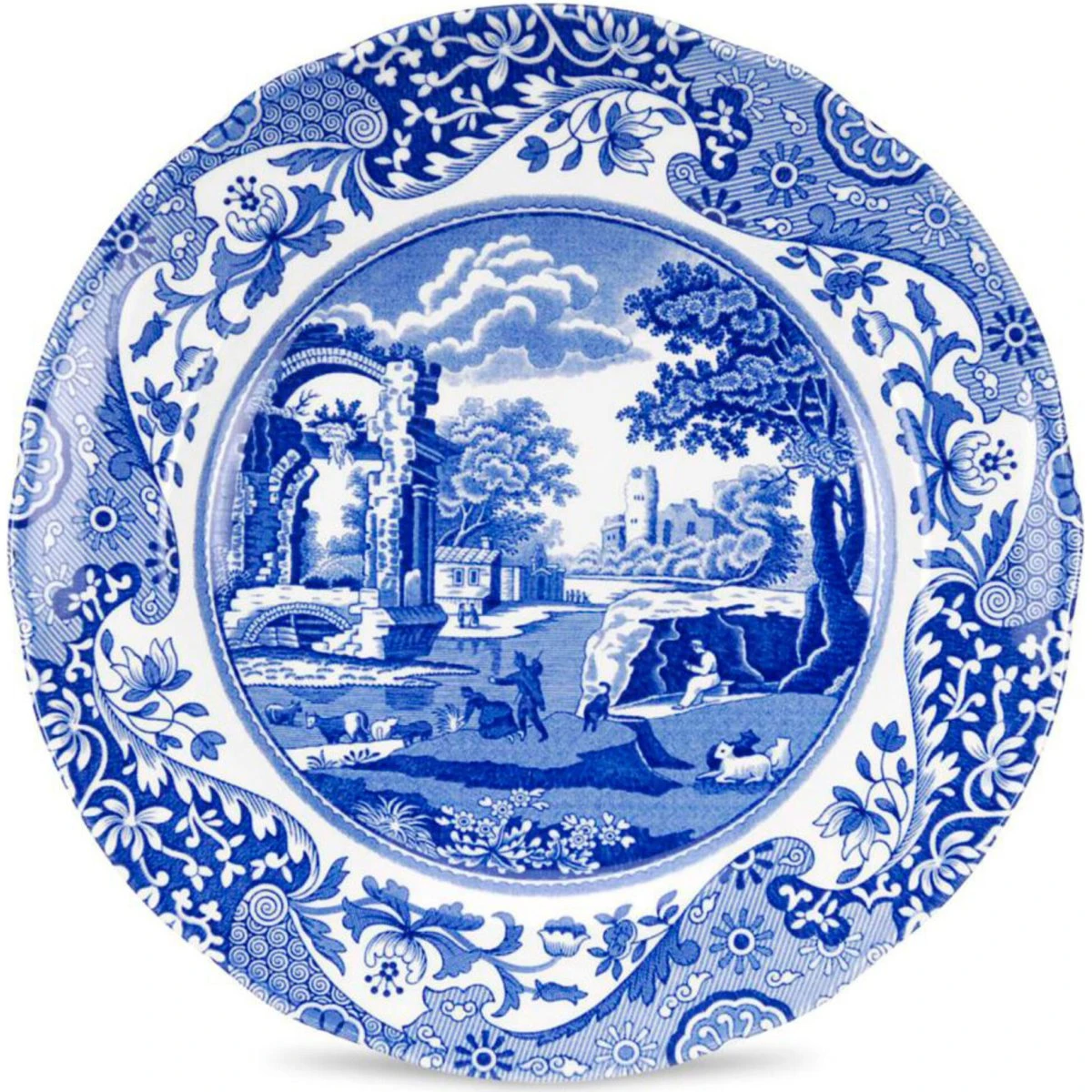 Spode Blue Italian Tallerken 20 cm