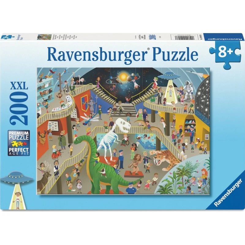 Ravensburger Puslespil 200 brikker – Naturhistorisk Museum