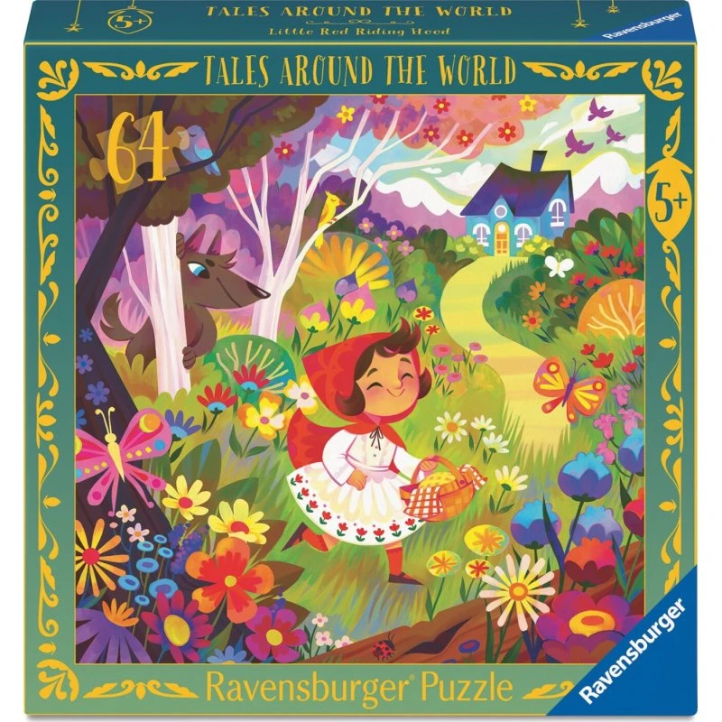 Ravensburger Little Rødhætte - 64 brikker
