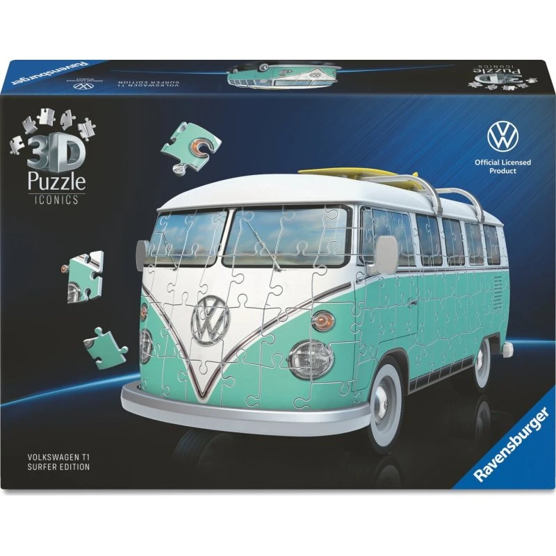 Ravensburger 3D Puzzle Volkswagen T1 - 162 brikker