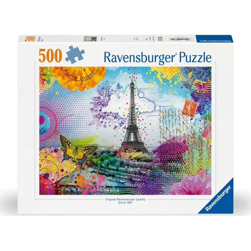 Ravensburger Postcard from Paris - 500 brikker