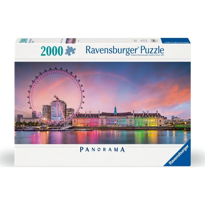 Ravensburger Lovely London 2000 brikker - Panorama-puslespil