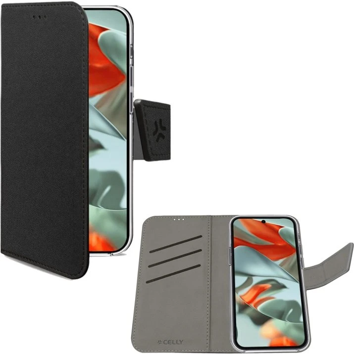 Celly WALLY Pung etui til Google Pixel 9 Pro XL - Sort