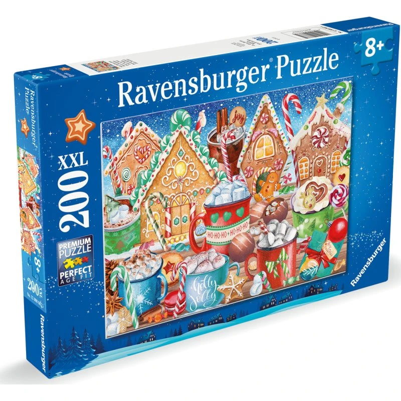 Ravensburger Sweet Christmas 200 brikker - Julepuslespil