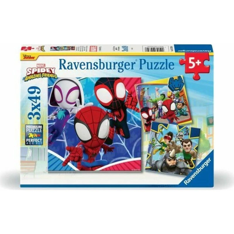 Ravensburger Spidey & His Amazing Friends 3×49 brikker