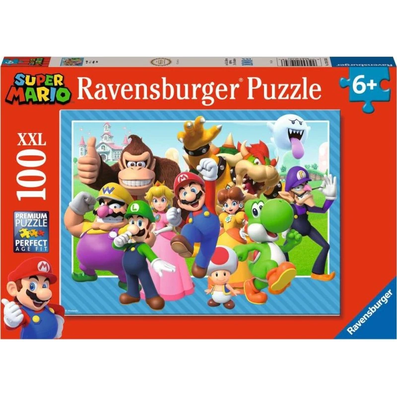 Ravensburger Super Mario Puslespil 100 XXL brikker