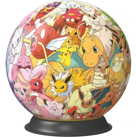 Ravensburger Pokémon 3D Puzzle Ball – Kanto Region 72 brikker