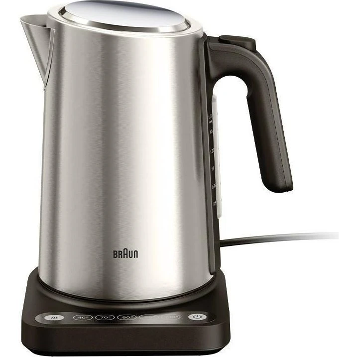Braun WK5205.BK Elkedel - Sort og rustfrit stål