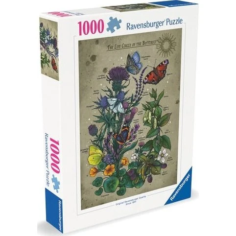 Ravensburger Sommerfuglens Livscyklus - 1000 brikker