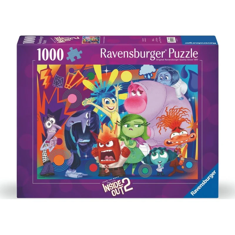 Ravensburger Inside Out 2 - Puslespil 1000 brikker