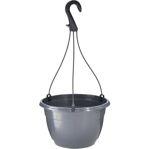 Universal Hængekurv antracit Ø25 cm H50 cm