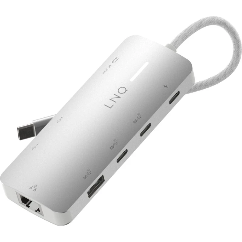 LINQ 8in1 8K Pro 140W USB-C Multiport Hub
